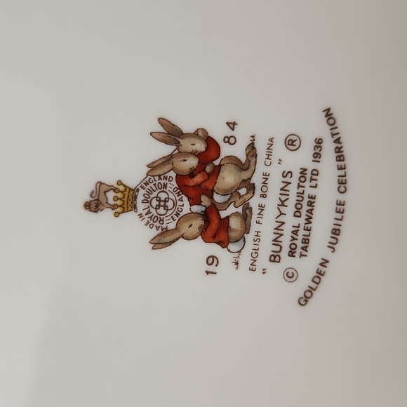 Vintage Royal Doulton Bunnykins 3 Piece Set - Picture 8 of 8